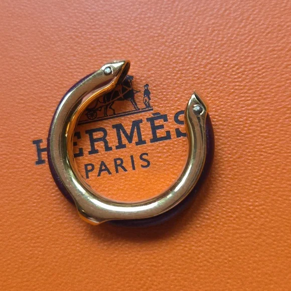Hermes Gold‎ Ring/Scarf Ring
